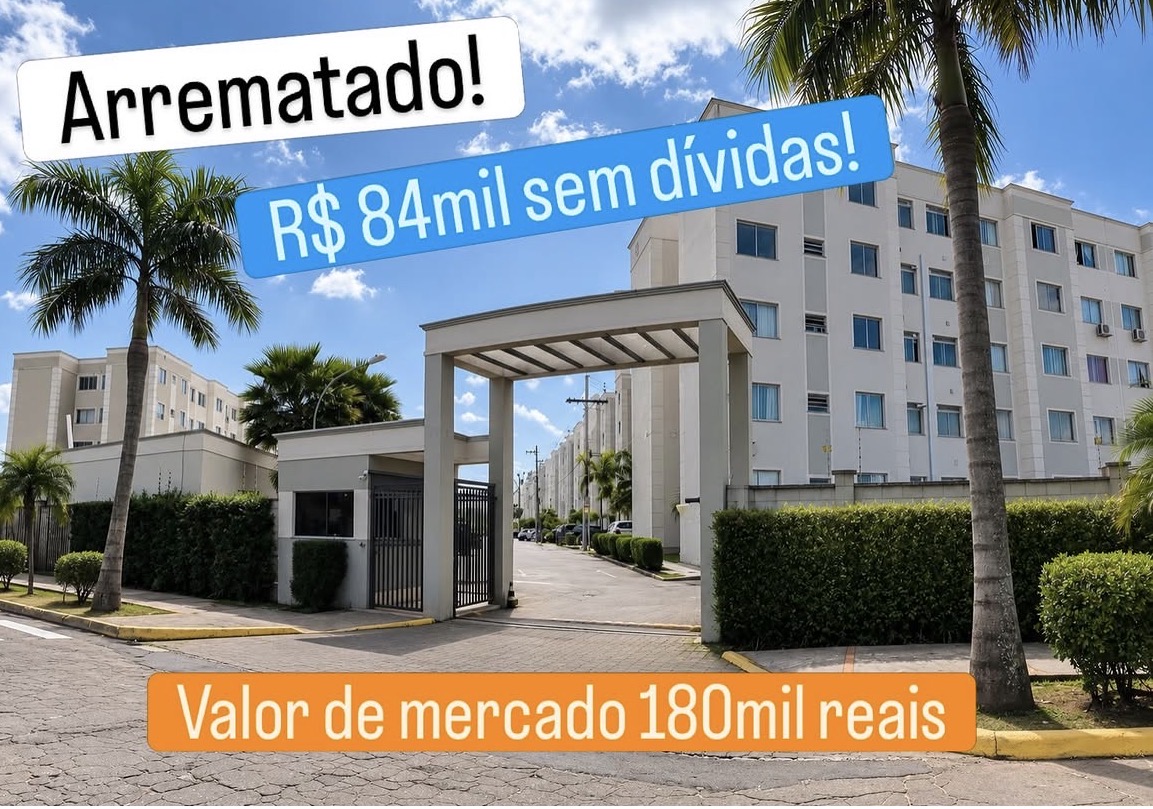Condomínio residencial de uma arrematação concluída